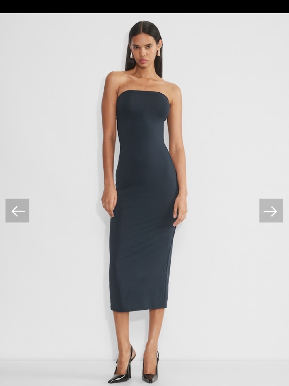 Aritzia Contour Dress Blue XL - Picture 2 of 13